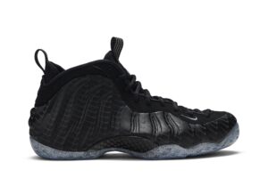 Nike Air Foamposite One All-Over Swoosh Black CV0369-001 - Nicesk photo 1