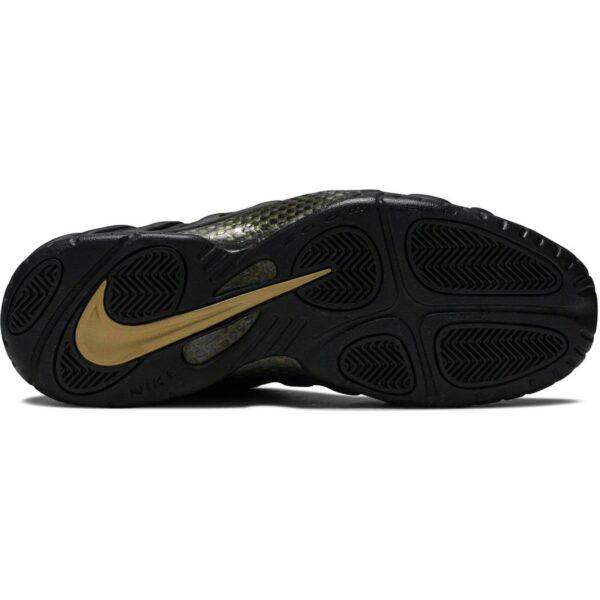 Nike Air Foamposite Pro Black Metallic Gold 624041-009 - Nicesk photo 4