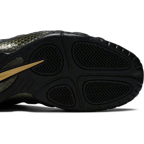 Nike Air Foamposite Pro Black Metallic Gold 624041-009 - Nicesk photo 5