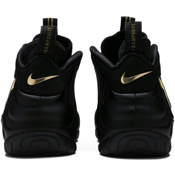 Nike Air Foamposite Pro Black Metallic Gold 624041-009 - Nicesk photo 6