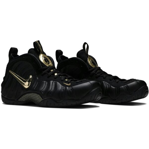 Nike Air Foamposite Pro Black Metallic Gold 624041-009 - Nicesk photo 8