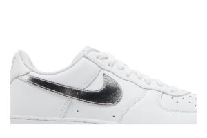 Nike Air Force 1 '07 Low Color of the Month White Metallic Silver DZ6755-100 - Nicesk photo 2