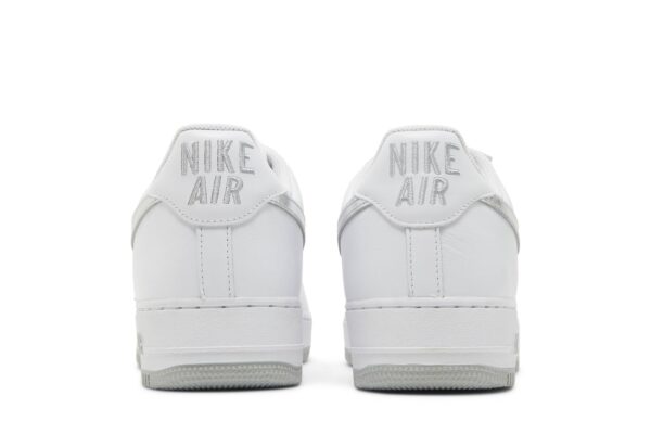 Nike Air Force 1 '07 Low Color of the Month White Metallic Silver DZ6755-100 - Nicesk photo 6