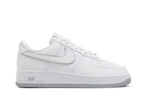 Nike Air Force 1 '07 Low White Wolf Grey Sole DV0788-100 - Nicesk photo 1