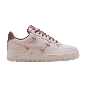 Nike Air Force 1 '07 LX CN Pink Oxford Gold Mini Swooshes (Women's) HF0735-001 - Nicesk photo 1