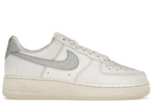 Nike Air Force 1 '07 Summit White Sail White Metallic Silver DQ7569-100 - Nicesk photo 1