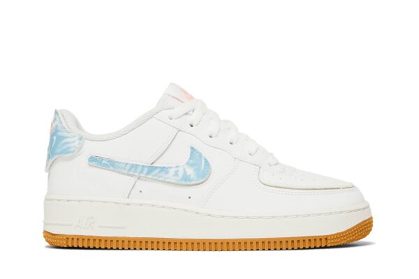 Nike Air Force 1/1 Low White Bleached Coral Gum DM1020-100 - Nicesk photo 1