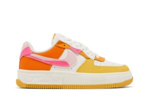 Nike Air Force 1 Fontanka Summit White Yellow Orange (Women's) DX2675-100 - Nicesk photo 1