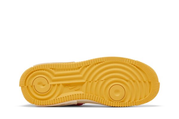 Nike Air Force 1 Fontanka Summit White Yellow Orange (Women's) DX2675-100 - Nicesk photo 4
