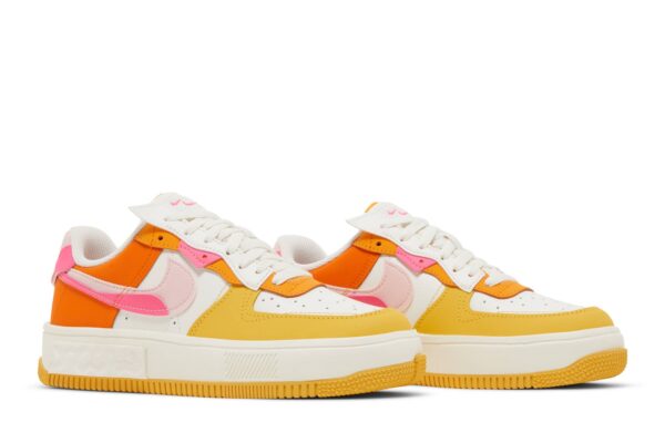 Nike Air Force 1 Fontanka Summit White Yellow Orange (Women's) DX2675-100 - Nicesk photo 8