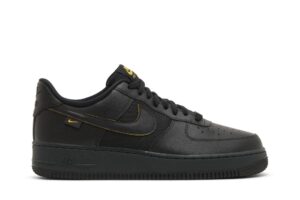 Nike Air Force 1 Low '07 Ballistic Mesh Black University Gold FZ4617-001 - Nicesk photo 1