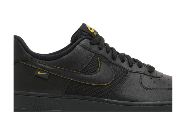 Nike Air Force 1 Low '07 Ballistic Mesh Black University Gold FZ4617-001 - Nicesk photo 2