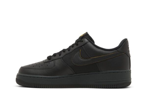 Nike Air Force 1 Low '07 Ballistic Mesh Black University Gold FZ4617-001 - Nicesk photo 3