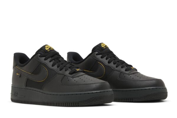 Nike Air Force 1 Low '07 Ballistic Mesh Black University Gold FZ4617-001 - Nicesk photo 8