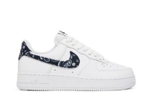 Nike Air Force 1 Low '07 Essential White Black Paisley (Women's) DH4406-101 - Nicesk photo 1