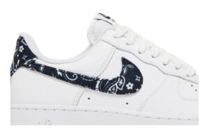 Nike Air Force 1 Low '07 Essential White Black Paisley (Women's) DH4406-101 - Nicesk photo 2