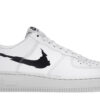 Nike Air Force 1 Low '07 Glitch Swoosh White Orange DV6483-100 - Nicesk photo 1