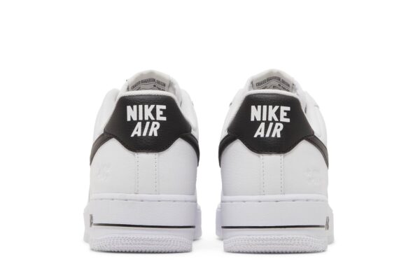 Nike Air Force 1 Low '07 LV8 40th Anniversary White Black DQ7658-100 - Nicesk photo 6