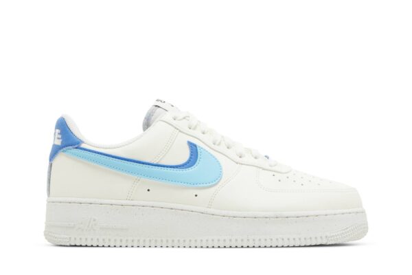 Nike Air Force 1 Low '07 LV8 82 Double Swoosh Medium Blue DO9786-100 - Nicesk photo 1