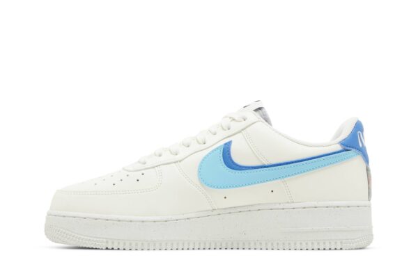 Nike Air Force 1 Low '07 LV8 82 Double Swoosh Medium Blue DO9786-100 - Nicesk photo 3