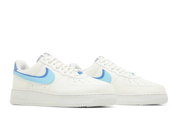 Nike Air Force 1 Low '07 LV8 82 Double Swoosh Medium Blue DO9786-100 - Nicesk photo 8