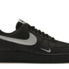 Nike Air Force 1 Low '07 LV8 Black Metallic Silver DX8967-001 - Nicesk photo 1