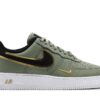 Nike Air Force 1 Low '07 LV8 Double Swoosh Olive Gold Black DA8481-300 - Nicesk photo 1