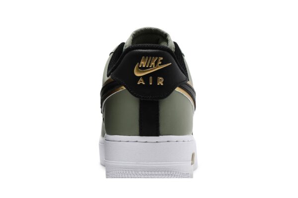 Nike Air Force 1 Low '07 LV8 Double Swoosh Olive Gold Black DA8481-300 - Nicesk photo 7