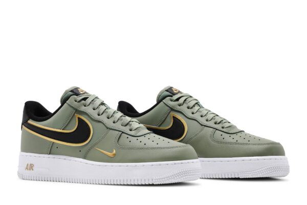 Nike Air Force 1 Low '07 LV8 Double Swoosh Olive Gold Black DA8481-300 - Nicesk photo 8