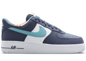 Nike Air Force 1 Low '07 LV8 EMB Thunder Blue Washed Teal DM0109-400 - Nicesk photo 1