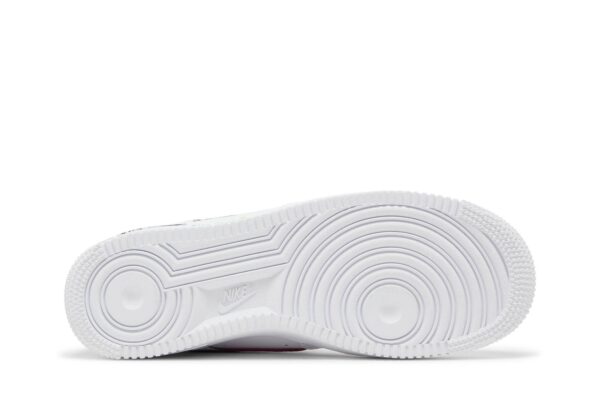Nike Air Force 1 Low '07 LV8 Just Do It! White Vivid Purple (GS) DX3933-100 - Nicesk photo 4
