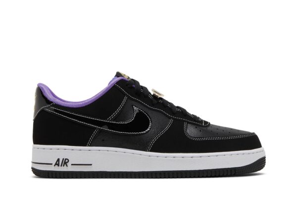 Nike Air Force 1 Low '07 LV8 World Champ Black Purple DR9866-001 - Nicesk photo 1