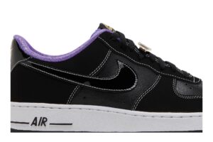 Nike Air Force 1 Low '07 LV8 World Champ Black Purple DR9866-001 - Nicesk photo 2