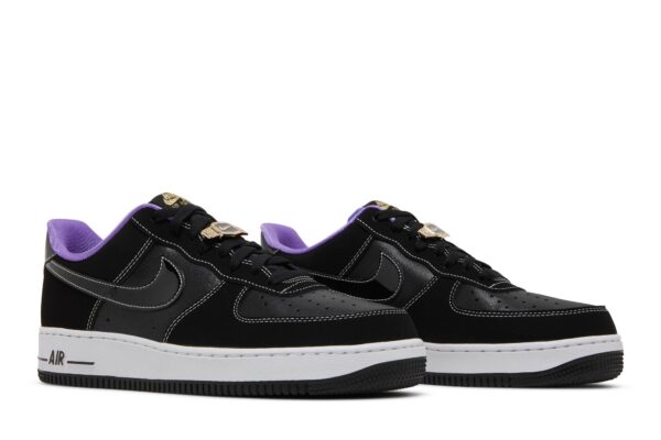 Nike Air Force 1 Low '07 LV8 World Champ Black Purple DR9866-001 - Nicesk photo 8