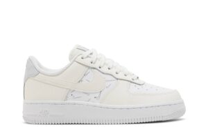 Nike Air Force 1 Low '07 Mini Checks Sail Pure Platinum (Women's) DR7857-100 - Nicesk photo 1