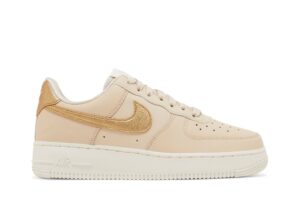 Nike Air Force 1 Low '07 Sanddrift Metallic Gold (Women's) DQ7569-102 - Nicesk photo 1