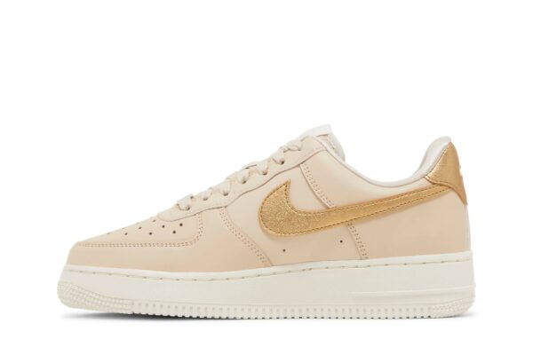 Nike Air Force 1 Low '07 Sanddrift Metallic Gold (Women's) DQ7569-102 - Nicesk photo 3