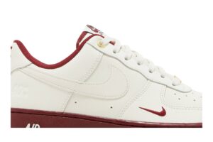 Nike Air Force 1 Low '07 SE 40th Anniversary Edition Sail Team Red (Women's) DQ7582-100 - Nicesk photo 2