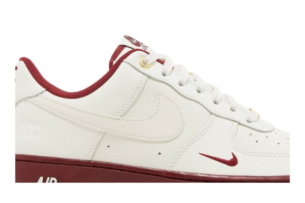 Nike Air Force 1 Low '07 SE 40th Anniversary Edition Sail Team Red (Women's) DQ7582-100 - Nicesk photo 2