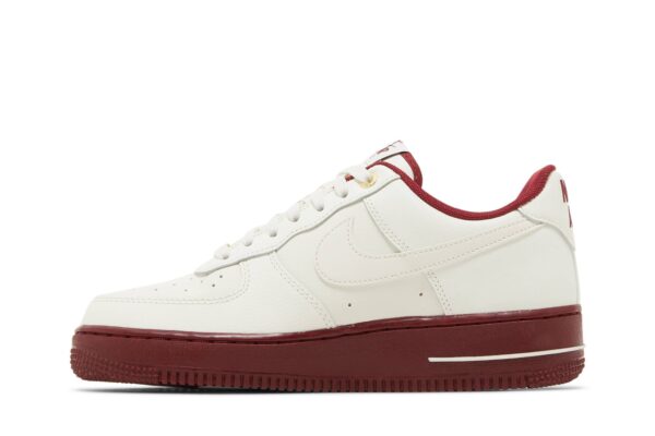 Nike Air Force 1 Low '07 SE 40th Anniversary Edition Sail Team Red (Women's) DQ7582-100 - Nicesk photo 3