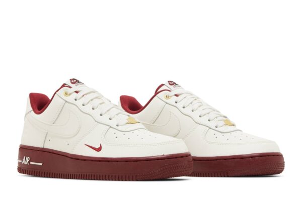 Nike Air Force 1 Low '07 SE 40th Anniversary Edition Sail Team Red (Women's) DQ7582-100 - Nicesk photo 8