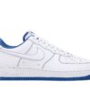 Nike Air Force 1 Low '07 White Game Royal CV1724-101 - Nicesk photo 1