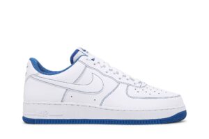 Nike Air Force 1 Low '07 White Game Royal CV1724-101 - Nicesk photo 1
