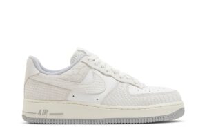 Nike Air Force 1 Low '07 White Python (Women's) DX2678-100 - Nicesk photo 1