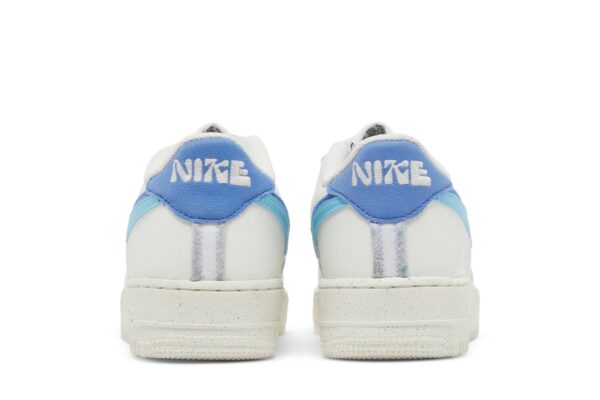 Nike Air Force 1 Low 82 Double Swoosh White Medium Blue (GS) DQ0359-100 - Nicesk photo 6