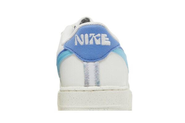 Nike Air Force 1 Low 82 Double Swoosh White Medium Blue (GS) DQ0359-100 - Nicesk photo 7