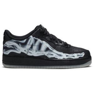 Nike Air Force 1 Low Black Skeleton Halloween (2019) BQ7541-001 - Nicesk photo 1