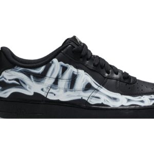 Nike Air Force 1 Low Black Skeleton Halloween (2019) BQ7541-001 - Nicesk photo 2