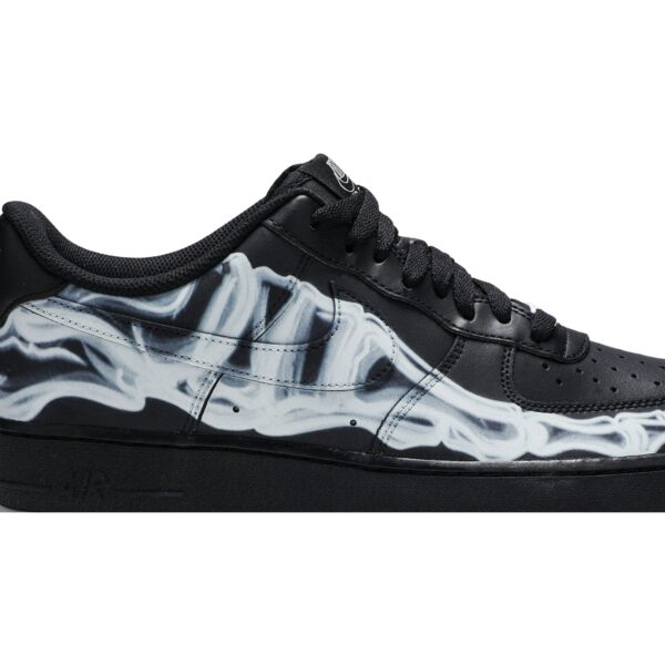 Nike Air Force 1 Low Black Skeleton Halloween (2019) BQ7541-001 - Nicesk photo 2