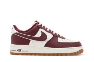 Nike Air Force 1 Low College Pack Night Maroon DQ7659-102 - Nicesk photo 1